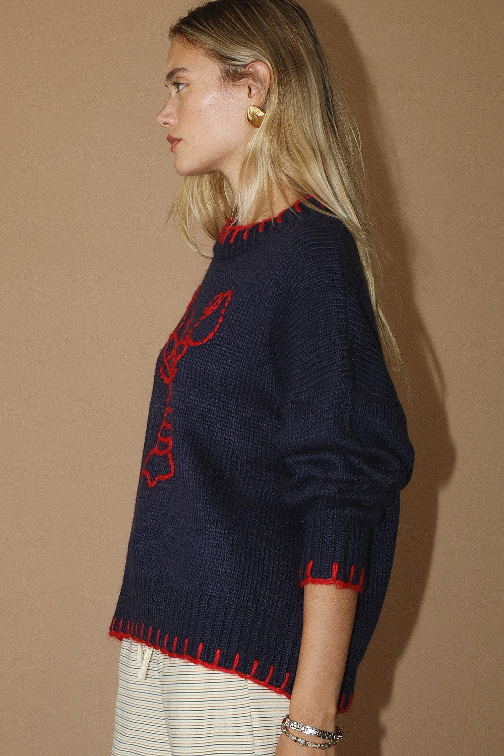 Bailey Rose Lobster Sweater