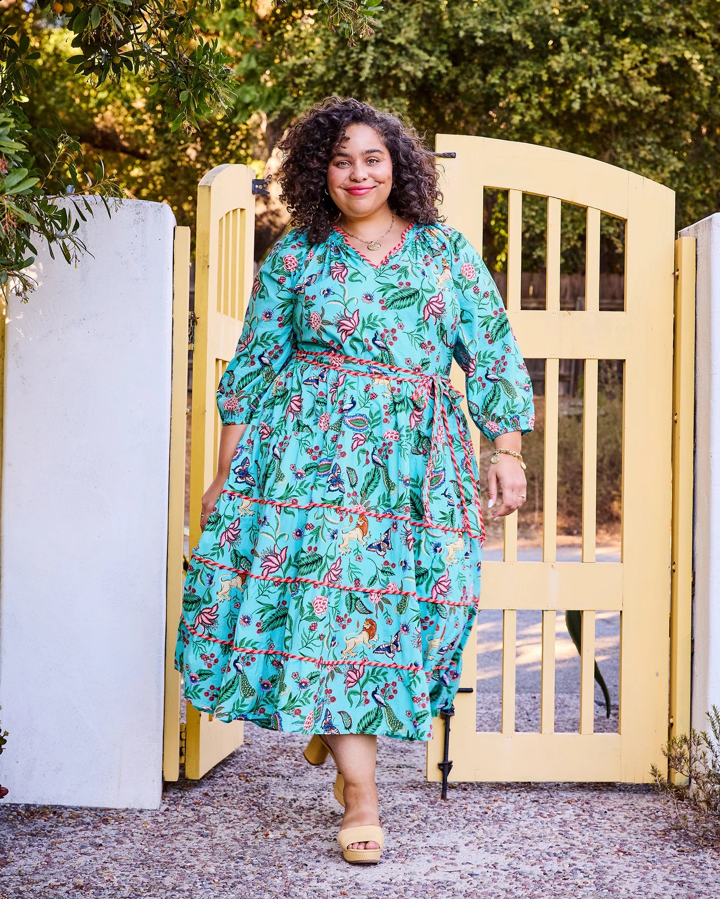 Printfresh Lions & Butterflies Dress