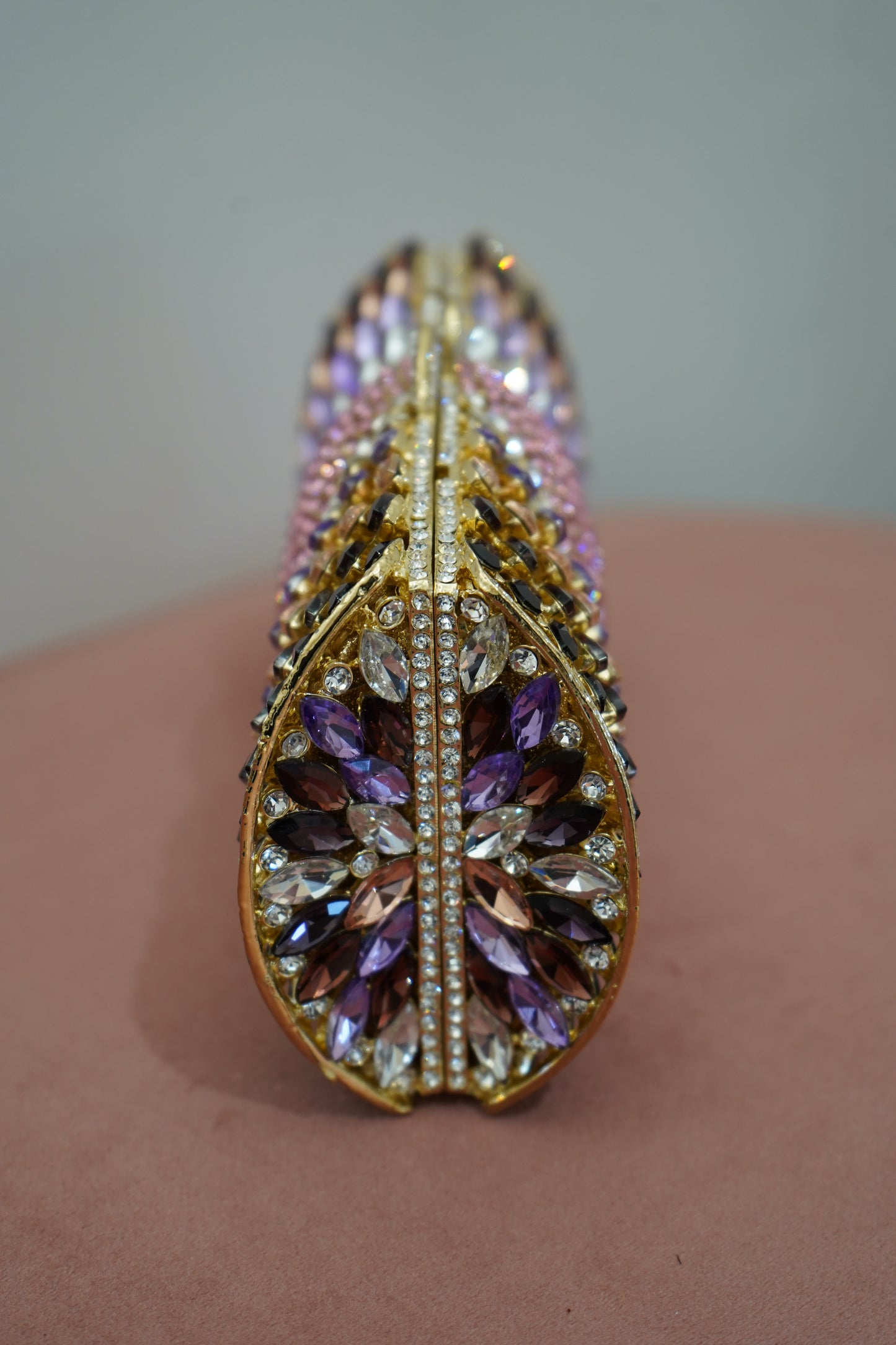 Pink & Purple Rhinestone Purse