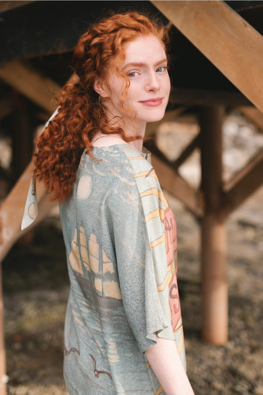 Market of Stars Sunrise Lands Seascape Shirt