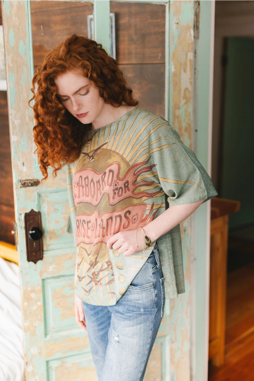 Market of Stars Sunrise Lands Seascape Shirt