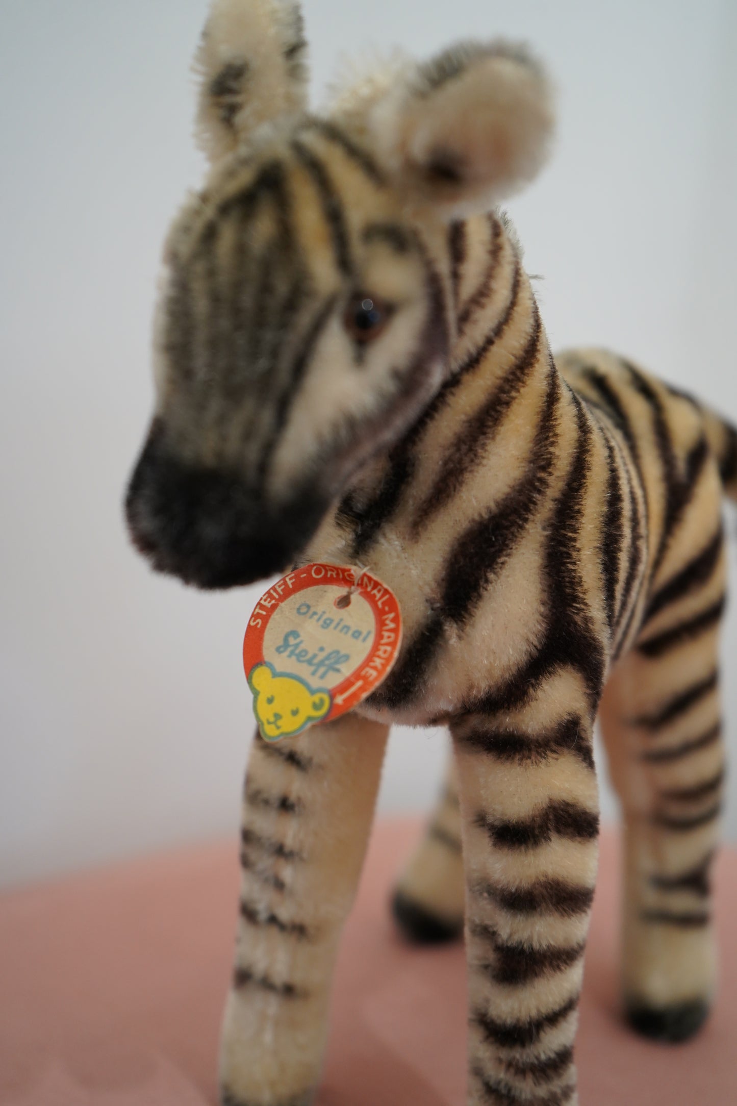 Steiff Mohair Zebra