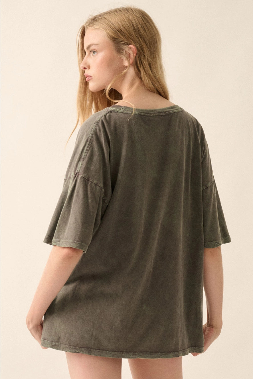Vintage Canvas Swan T-Shirt