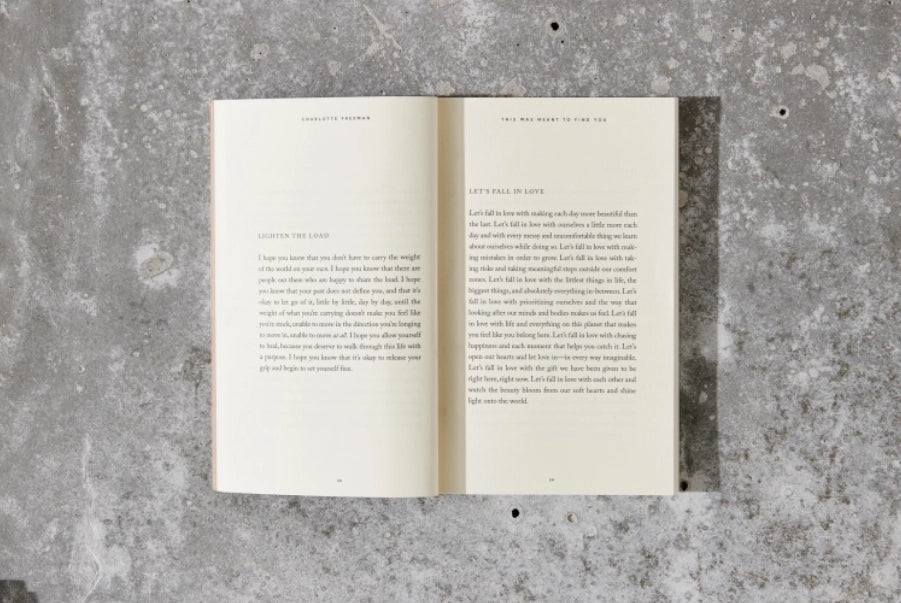 This Was Meant To Find You When You Needed It Most Book by Charlotte Freeman