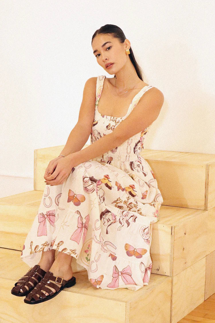Bailey Rose Pink Cowgirl Dress