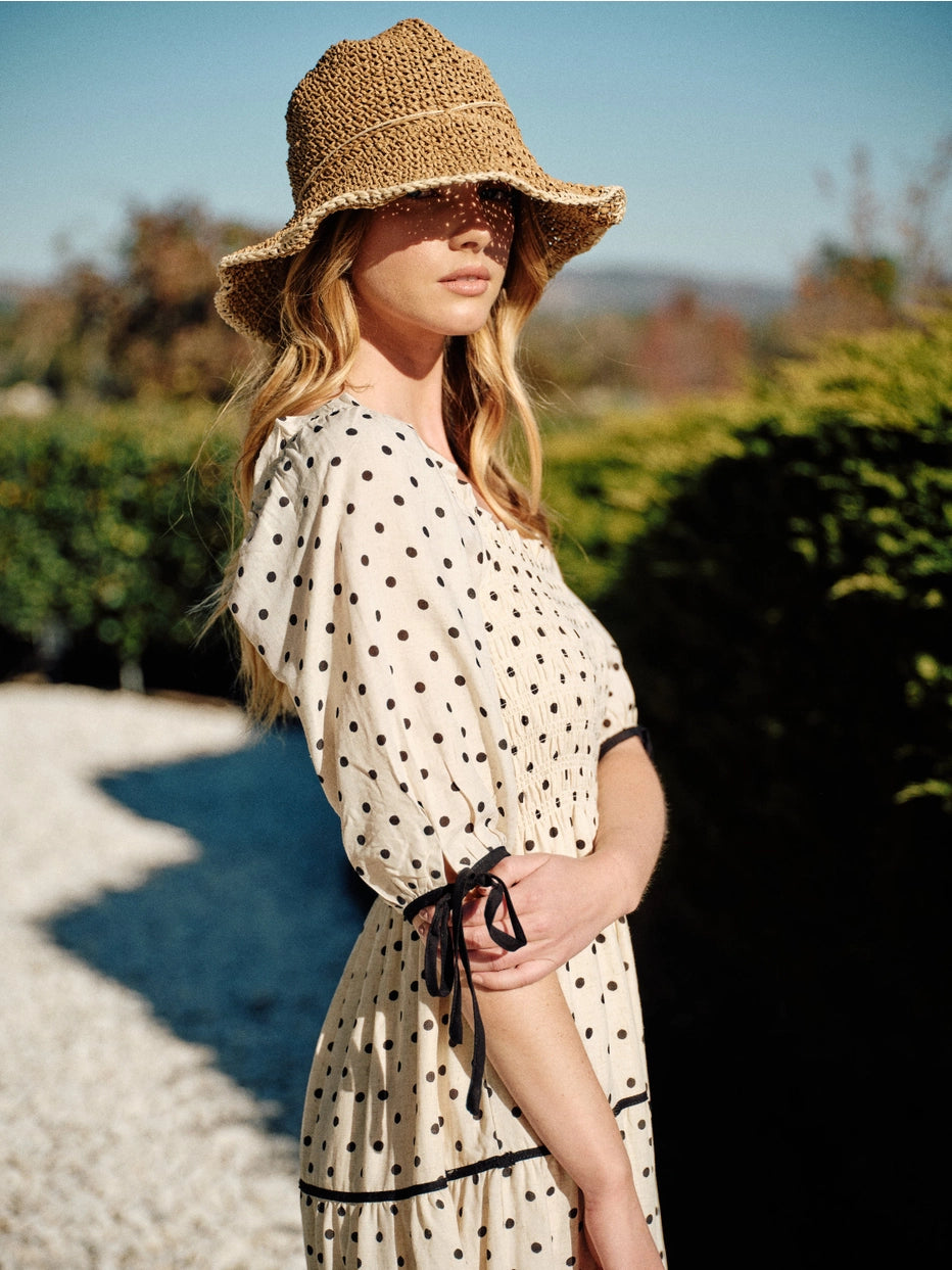 Aaron & Amber Polka Dot Dress