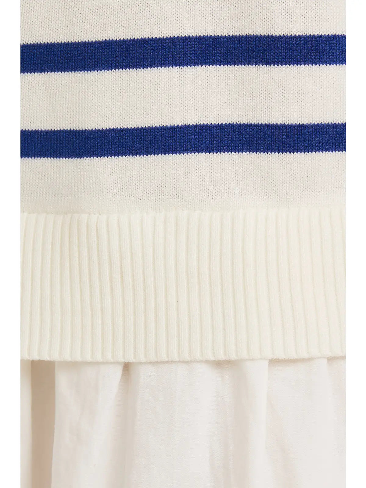 GILLI Nautical Striped Drop Waist Dress