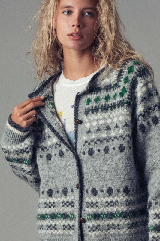 Urban Daizy Nordic Style Cardigan