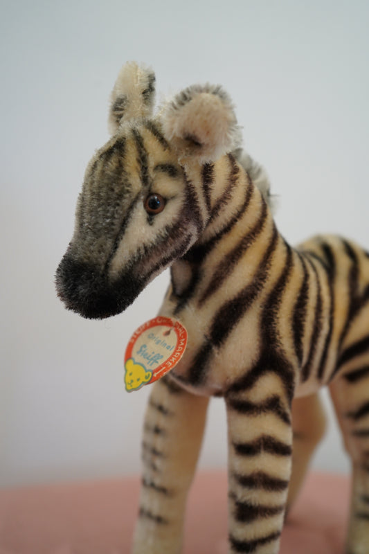 Steiff Mohair Zebra