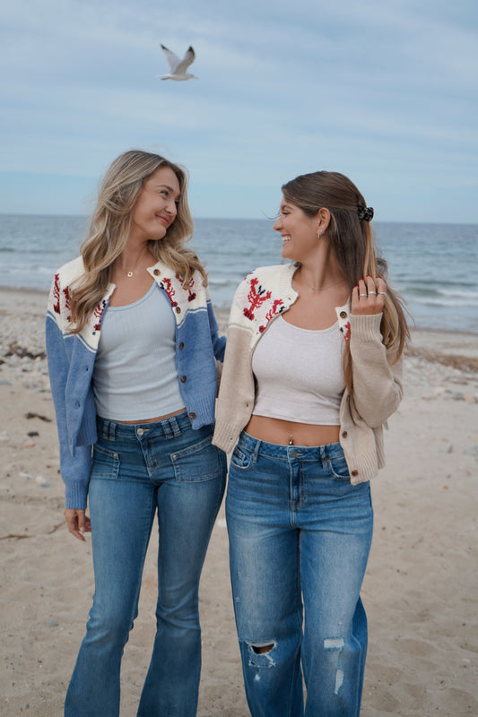 Bailey Rose Lobster Cardigan