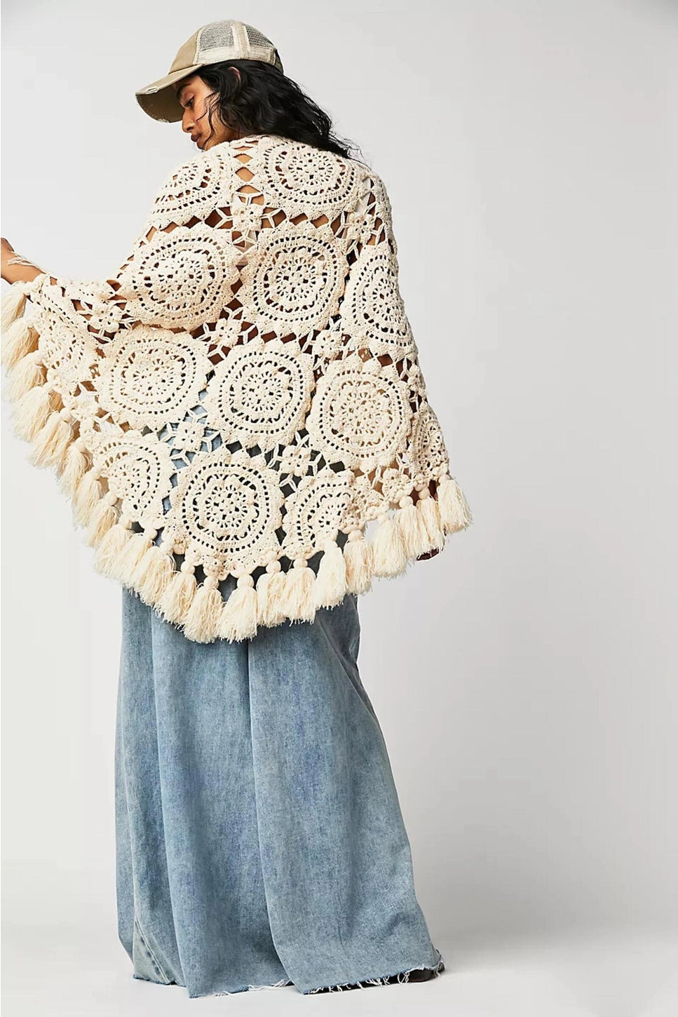 SAACHI Crocheted Sunshine Shawl