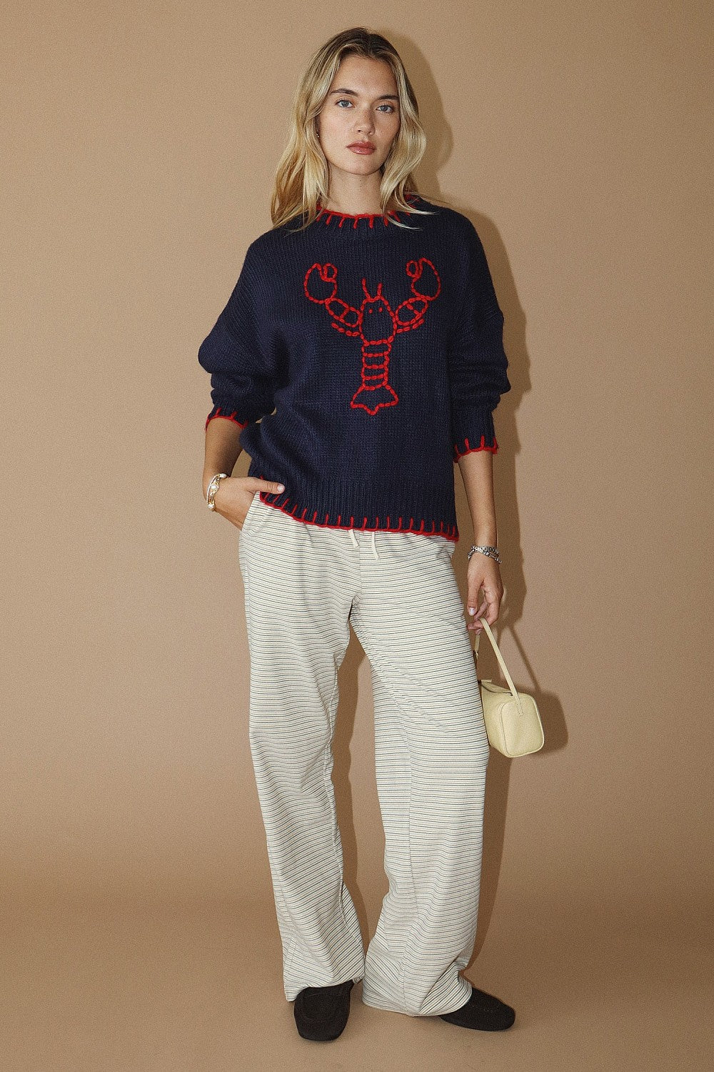 Bailey Rose Lobster Sweater