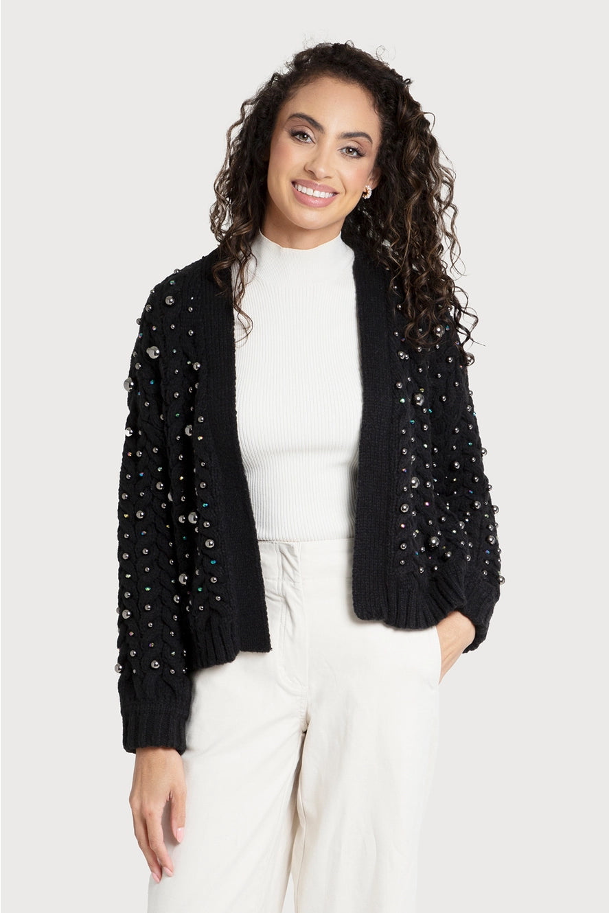 SAACHI Pearl Knit Cardigan