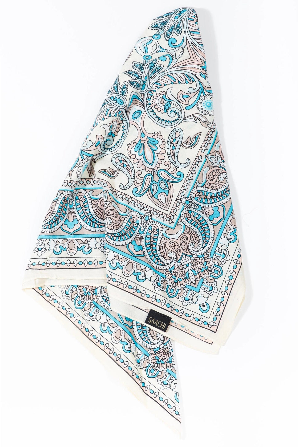 SAACHI Paisley Motif Bandana