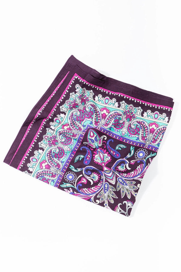 SAACHI Paisley Motif Bandana