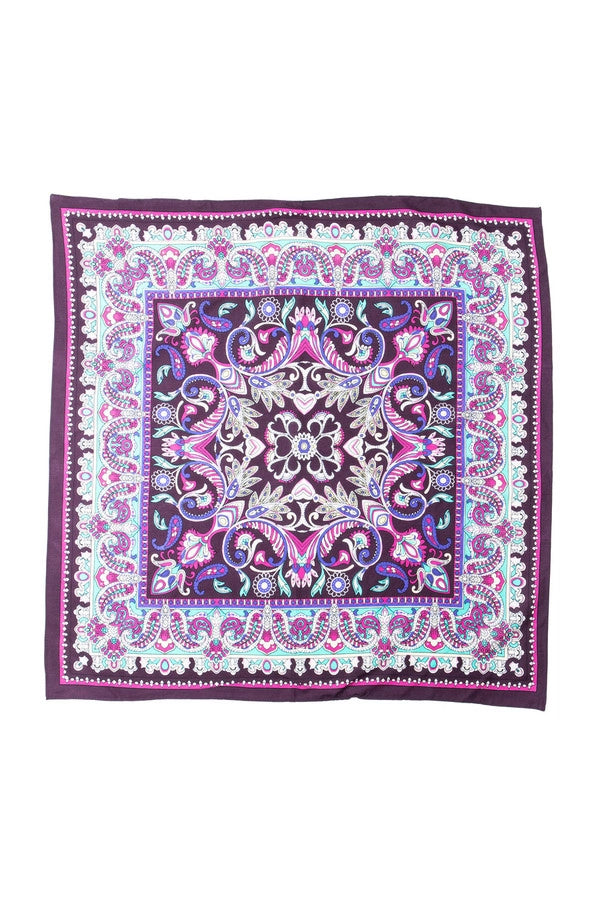 SAACHI Paisley Motif Bandana