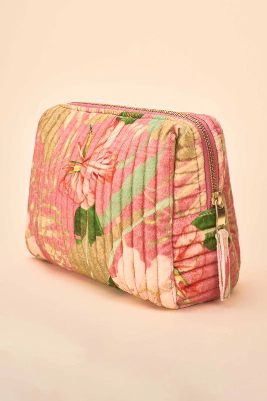 Powder Design Inc. Large Quilted Washbag - Delicate Tropical, Candy