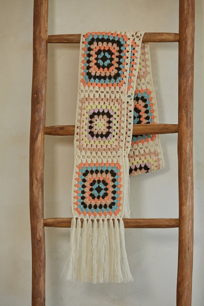 By Together Granny Square Scarf