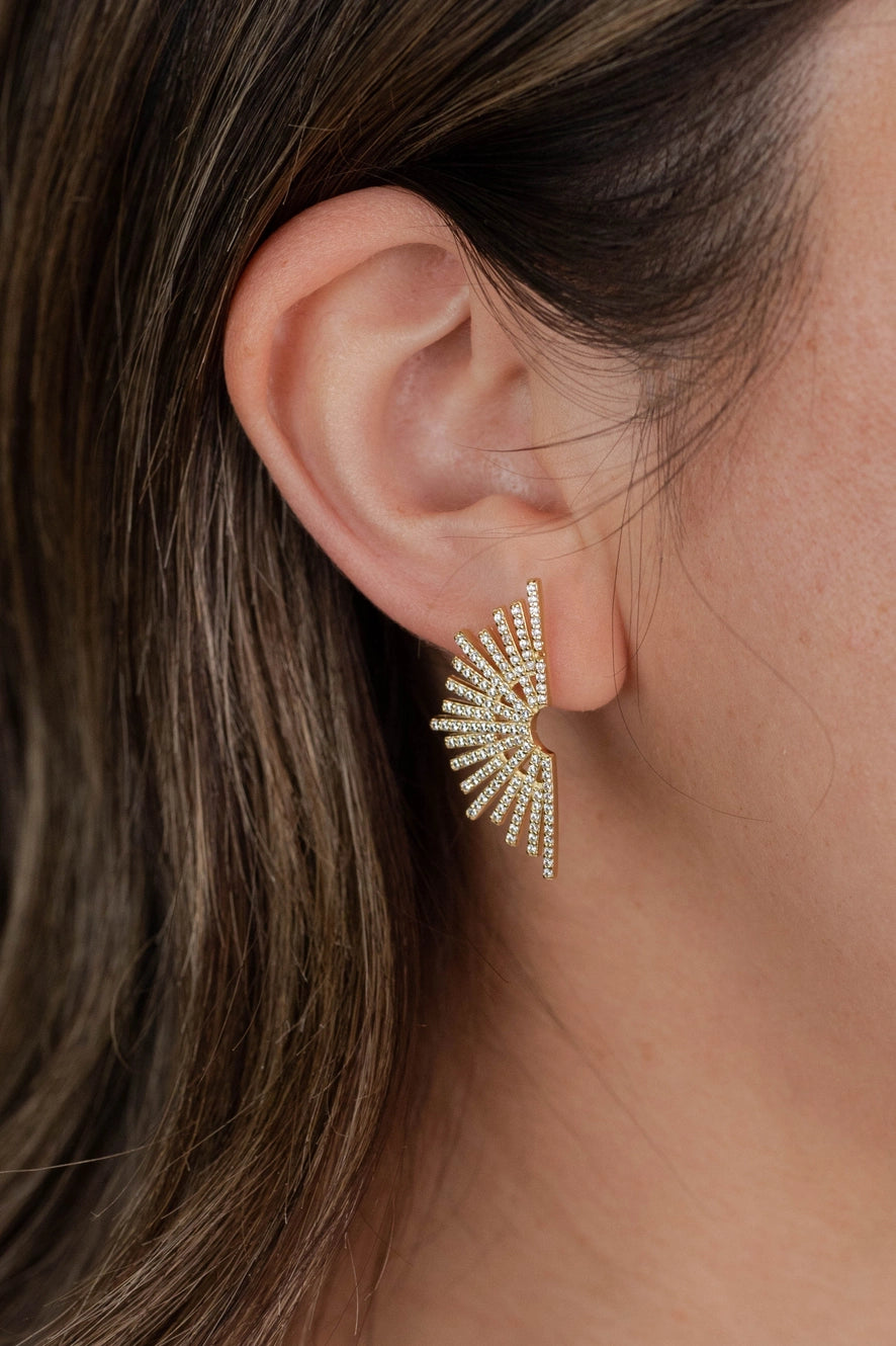 Jax Kelly Sunburst Earrings