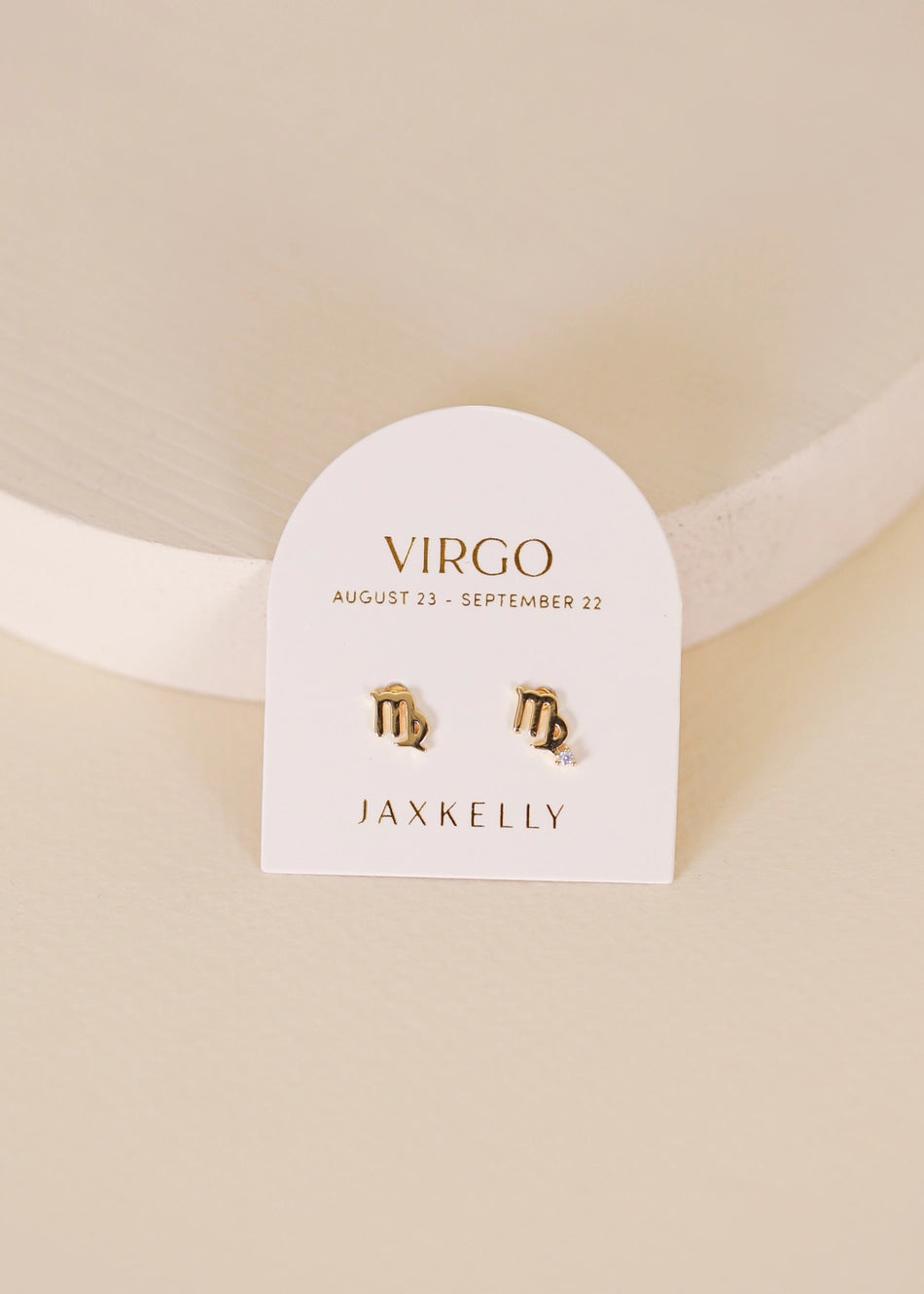 Jax Kelly Virgo Stud Earrings