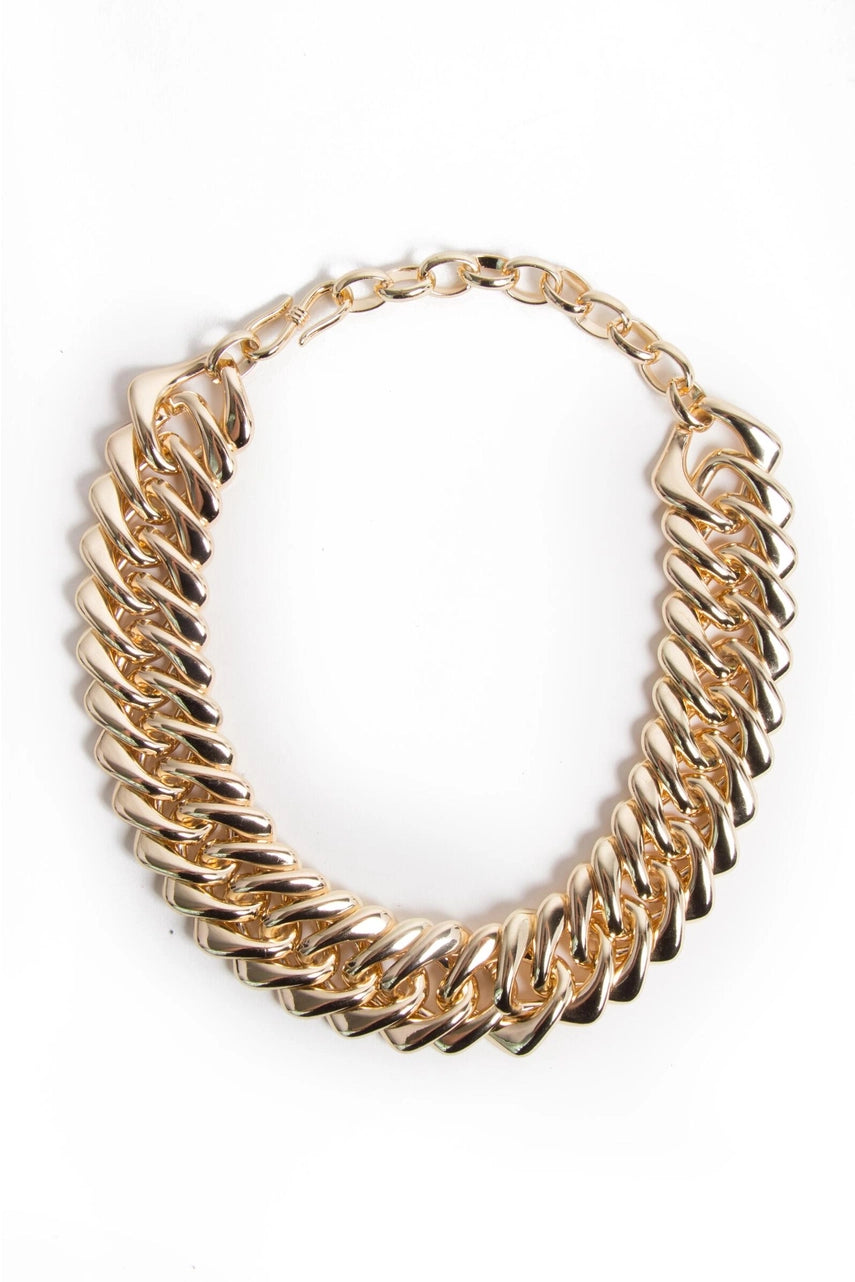 SAACHI Chunky Gold Chain Necklace