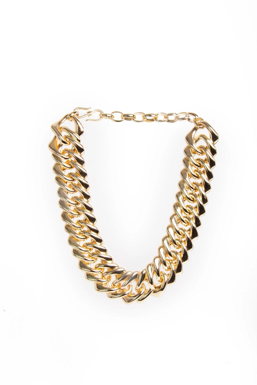 SAACHI Chunky Gold Chain Necklace