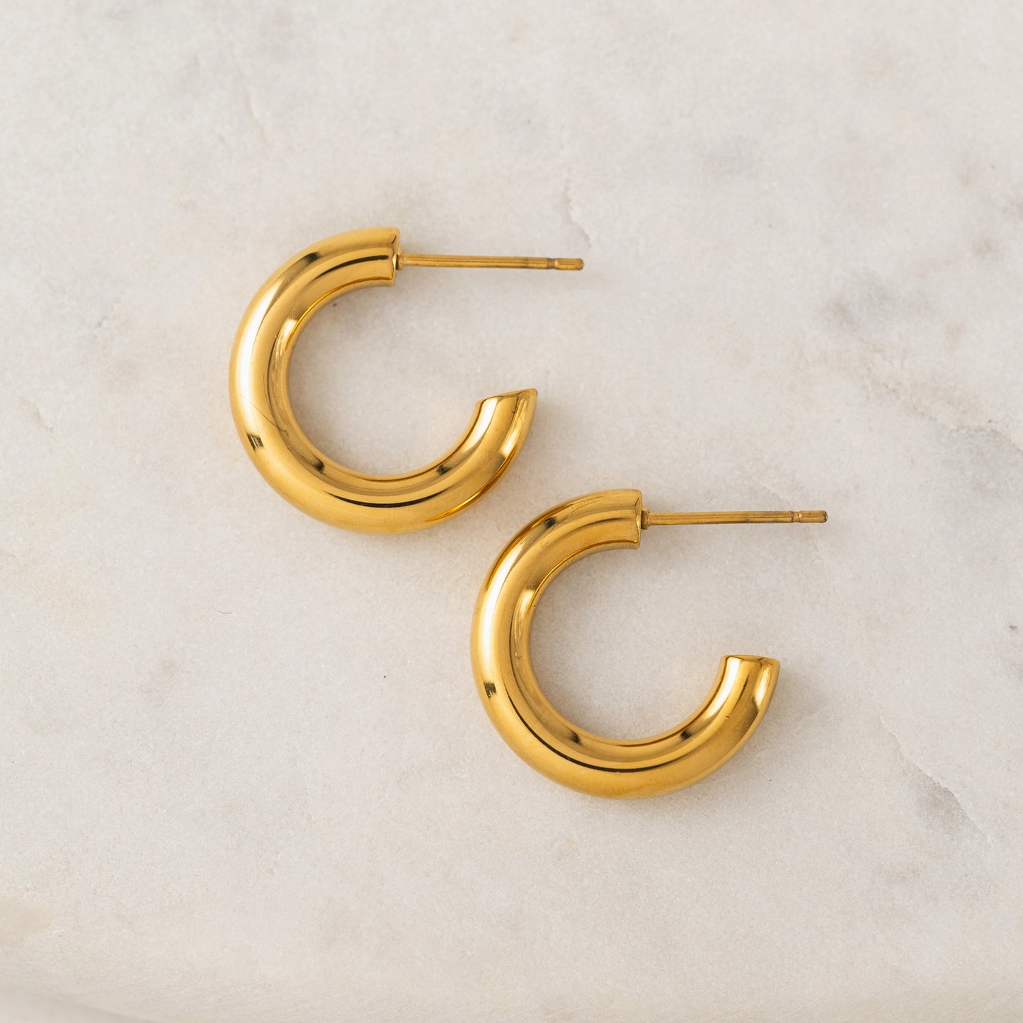 Lover’s Tempo Classic Gold Hoops