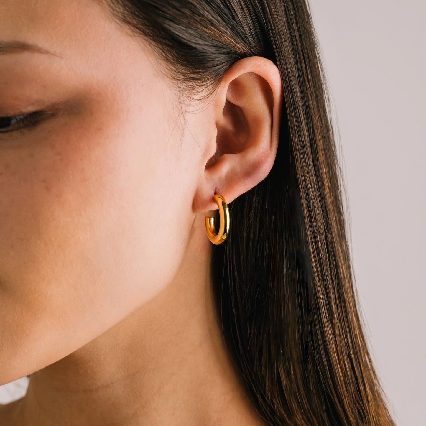 Lover’s Tempo Classic Gold Hoops