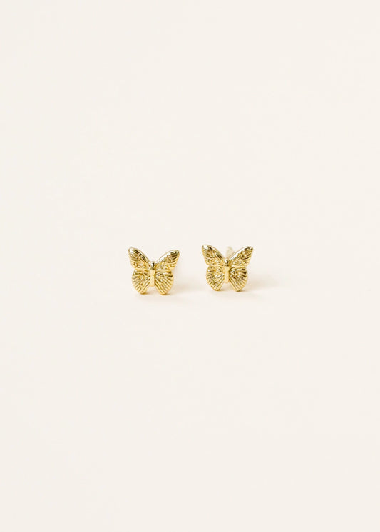 Jax Kelly Butterfly Stud Earrings