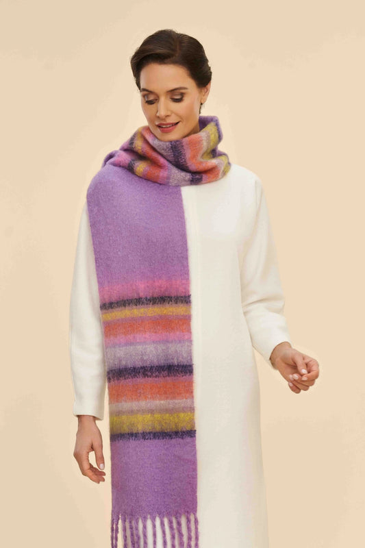Powder Design Inc. Striped Scarf