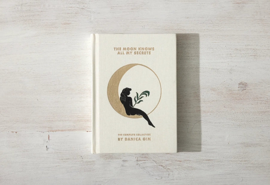 The Moon Knows All My Secrets - Inspirational Illustrations Book by Danica Gim