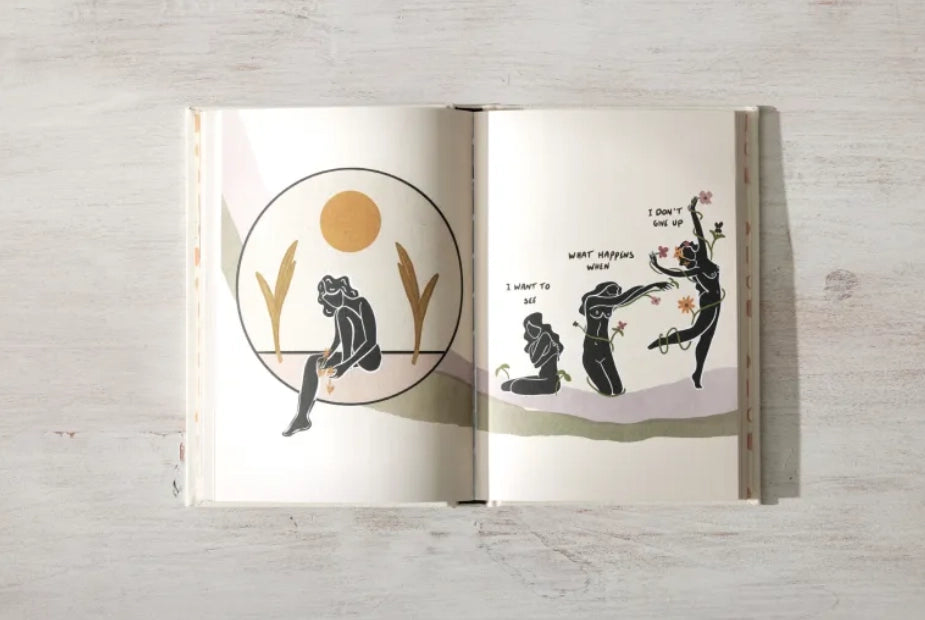 The Moon Knows All My Secrets - Inspirational Illustrations Book by Danica Gim