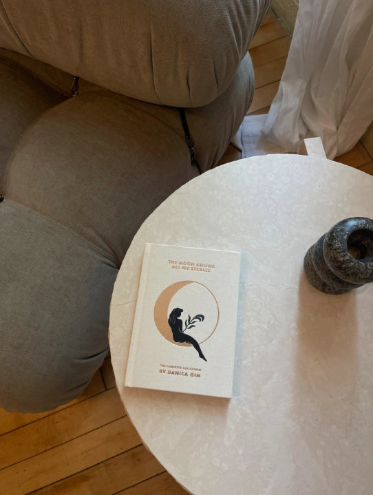 The Moon Knows All My Secrets - Inspirational Illustrations Book by Danica Gim