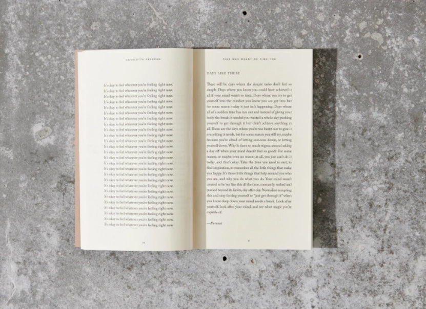This Was Meant To Find You When You Needed It Most Book by Charlotte Freeman