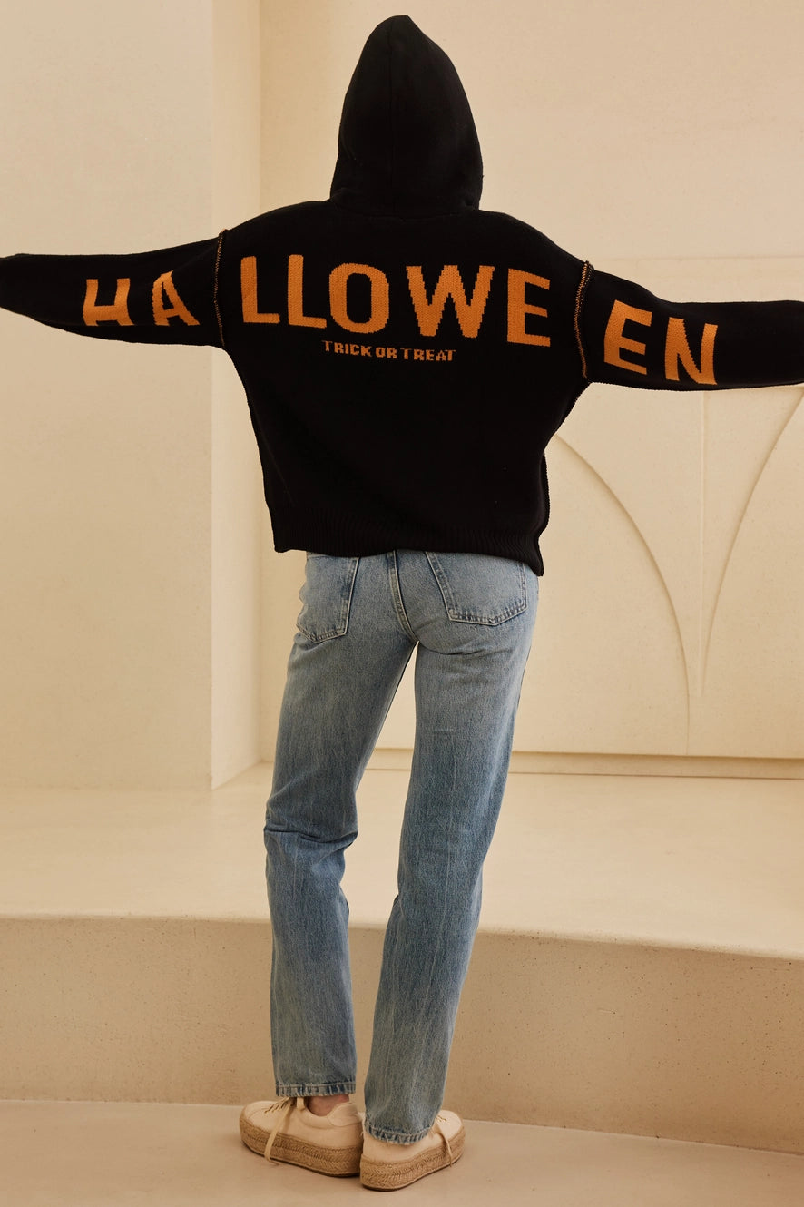Mello. Halloween Trick or Treat Pumpkin Hoodie