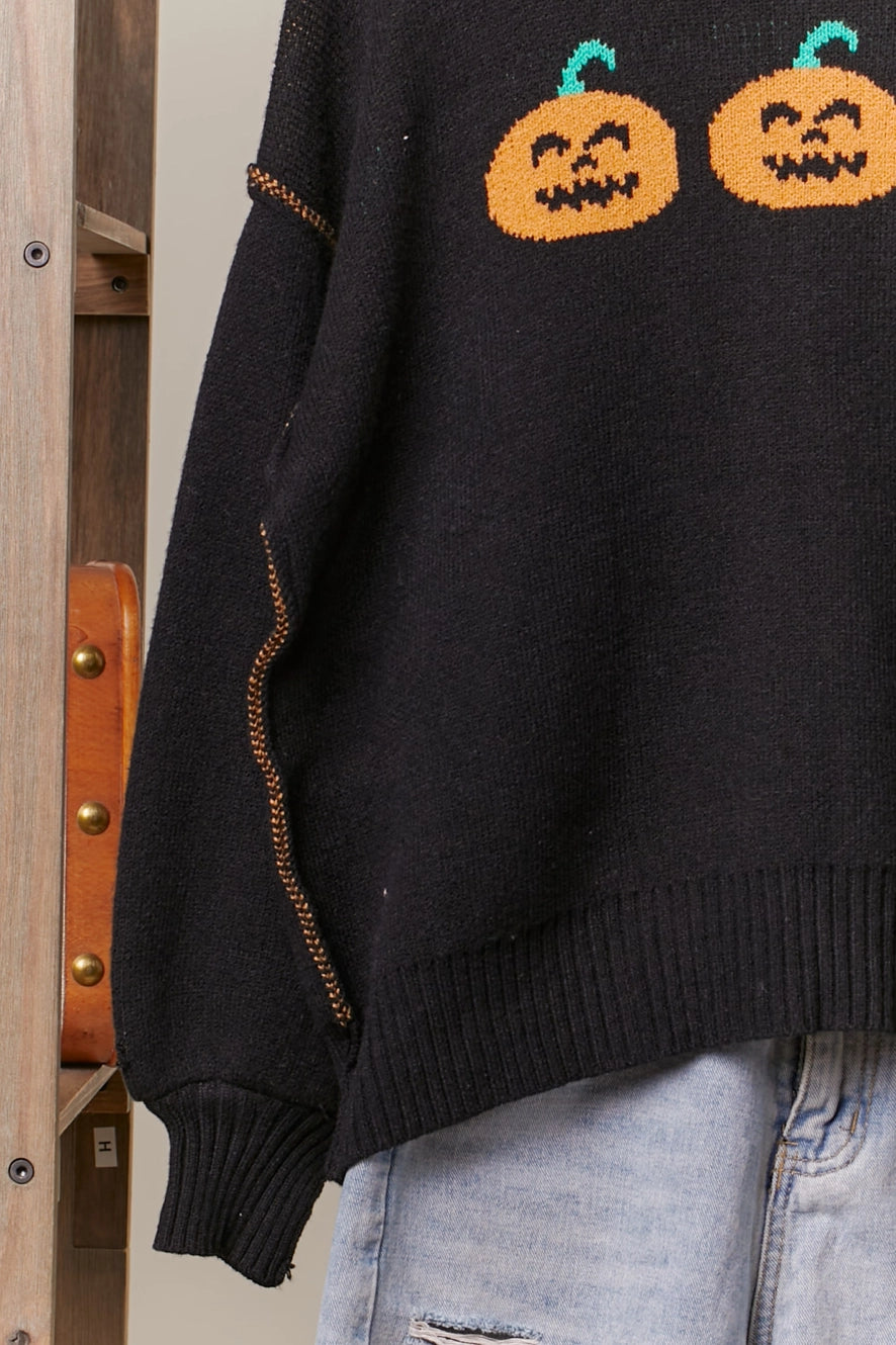 Mello. Halloween Trick or Treat Pumpkin Hoodie