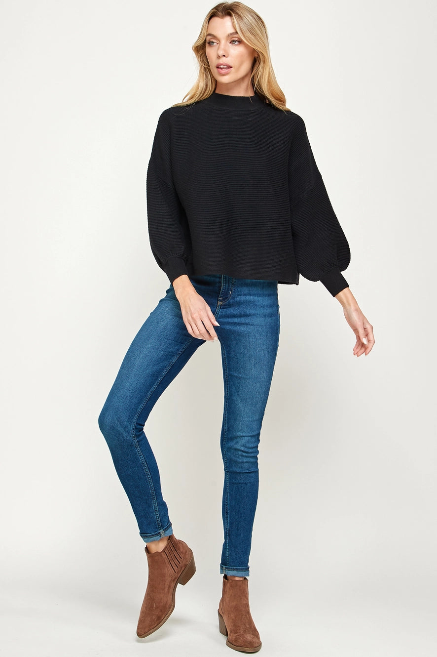 Ellison Balloon Sleeve Sweater
