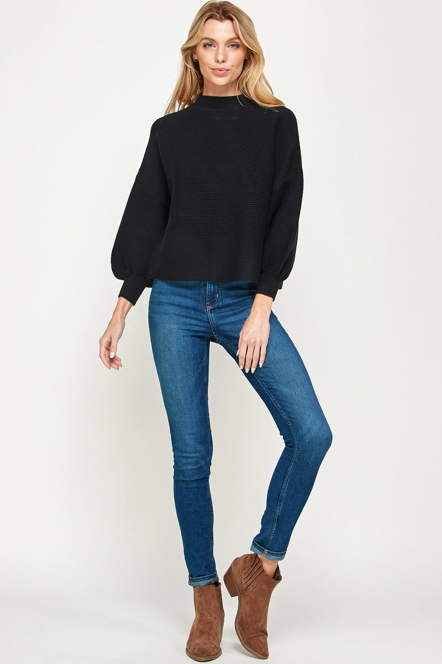 Ellison Balloon Sleeve Sweater