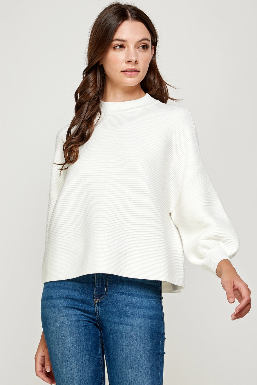 Ellison Balloon Sleeve Sweater