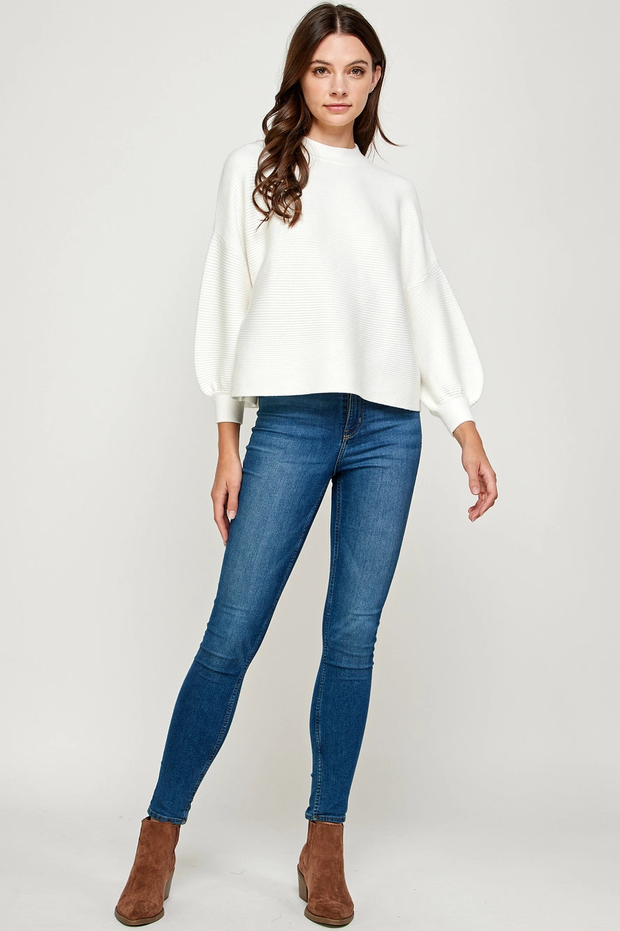 Ellison Balloon Sleeve Sweater