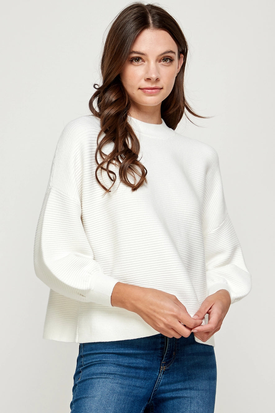 Ellison Balloon Sleeve Sweater