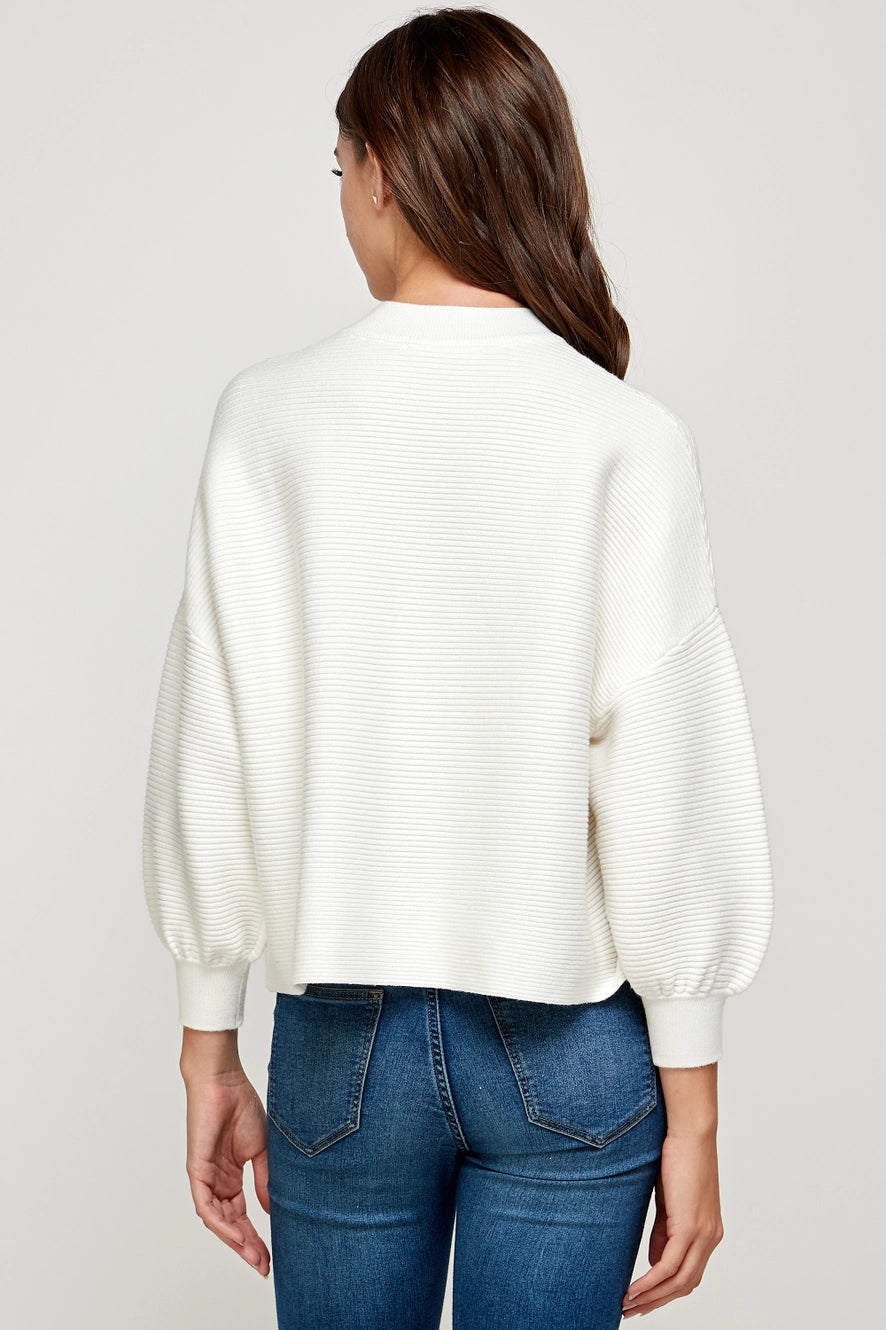 Ellison Balloon Sleeve Sweater